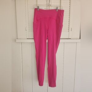 Lululemon Athletica Vibrant Pink Leggings